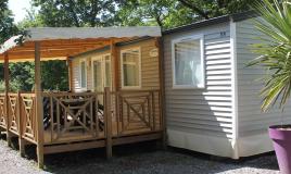 Mobil home du camping La Pointe